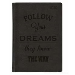 Agenda 12 mesi settimanale 2020 Ladytimer Deluxe Black