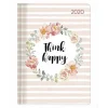 Agenda 12 mesi settimanale 2020 Ladytimer Think happy