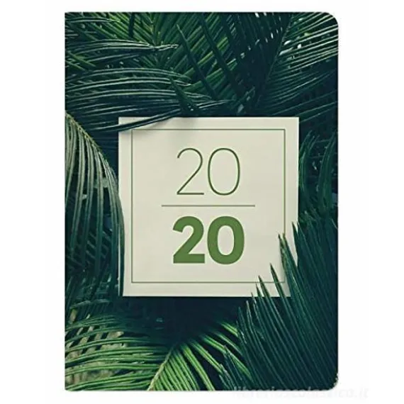 Agenda 12 mesi settimanale 2020 Ladytimer Jungle