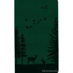 Agenda 12 mesi settimanale 2025 Nature Line Forest cm 9x15,6