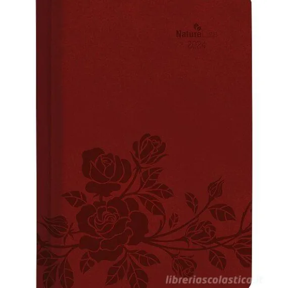 Agenda 12 mesi settimanale 2024 Nature Line Flower cm 10,7x15,2