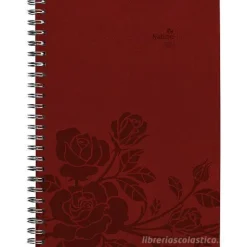 Agenda 12 mesi settimanale 2024 Nature Line Flower spiralata cm 15x21
