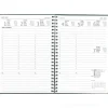 Agenda 12 mesi settimanale 2024 Nature Line Pine spiralata cm 15x21