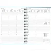 Agenda 12 mesi settimanale 2024 Nature Line Ocean spiralata cm 15x21