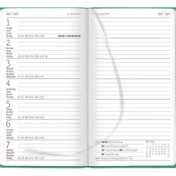 Agenda 12 mesi settimanale 2024 Nature Line Forest cm 9x15,6