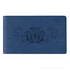 Agenda 12 mesi settimanale orizzontale Ladytimer TO GO Deluxe Blue