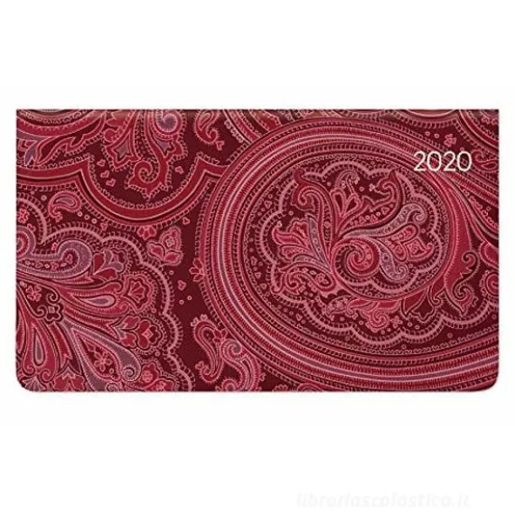 Agenda 12 mesi settimanale orizzontale 2020 Ladytimer Pad Arabian Pattern