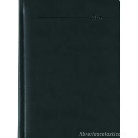 Agenda 12 mesi settimanale 2024 128 pagine Tucson Black cm 15x21