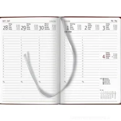 Agenda 12 mesi settimanale 2025 128 pagine Tucson Red cm 15x21