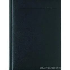 Agenda 12 mesi settimanale 2024 128 pagine Balacron Black cm 15x21
