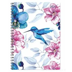 Agenda 12 mesi settimanale spiralata 2020 Ladytimer Hummingbird