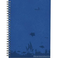 Agenda 12 mesi spiralata settimanale 2022 Nature Line A5 Ocean