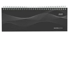 Agenda Planning settimanale Nera 2018