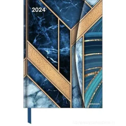 Agenda settimanale 2024 Art Deco Magneto Diary cm 16x22