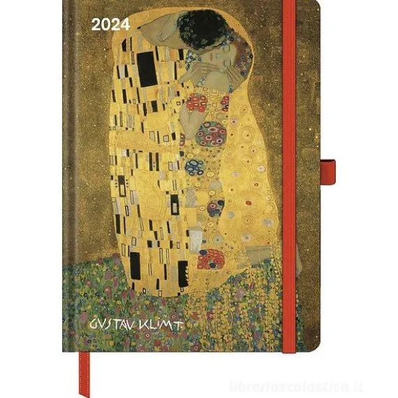 Agenda settimanale 2024 ArtDiary Gustav Klimt cm 16x22