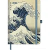 Agenda settimanale 2024 ArtDiary Hokusai cm 16x22