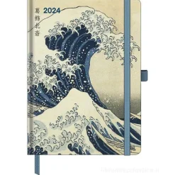 Agenda settimanale 2024 ArtDiary Hokusai cm 16x22