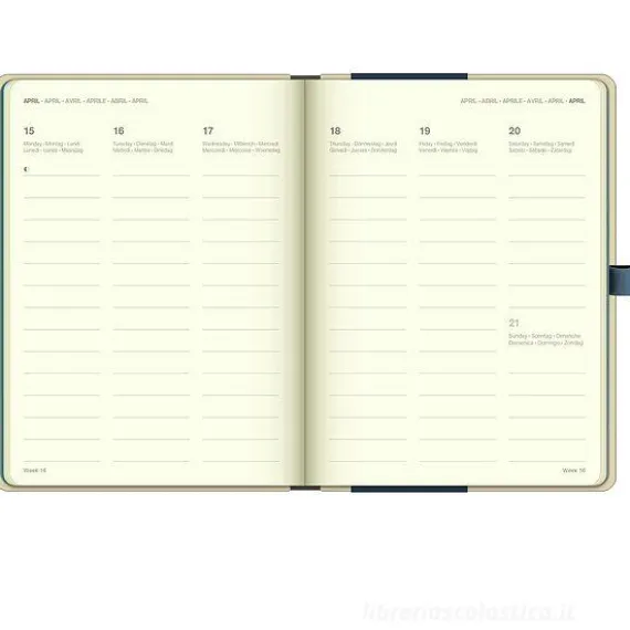 Agenda settimanale 2024 ArtDiary Hokusai cm 16x22