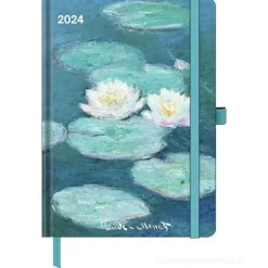 Agenda settimanale 2024 ArtDiary Claude Monet cm 16x22