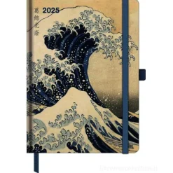 Agenda settimanale 2025 ArtDiary Hokusai cm 16x22