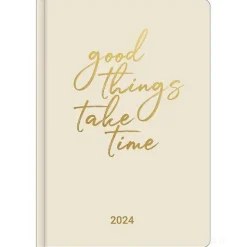 Agenda settimanale 2024 Booklet Diary GlamLine Time cm 14,8x21