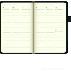 Agenda settimanale 2024 Cool Diary Black cm 9x14