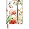 Agenda settimanale 2024 Flower Fantasy Magneto Diary cm 10x15