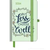 Agenda settimanale 2024 GreenLine Diary Green Vibes cm 10x15