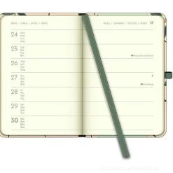 Agenda settimanale 2024 GreenLine Diary Floral cm 10x15