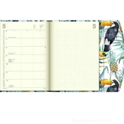 Agenda settimanale 2024 Jungle Magneto Diary cm 16x22