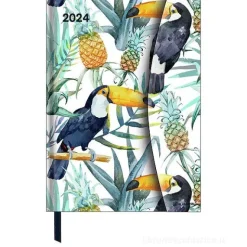 Agenda settimanale 2024 Jungle Magneto Diary cm 16x22