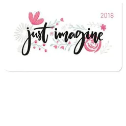 Agenda settimanale Ladytimer Slim 2018 Just imagine
