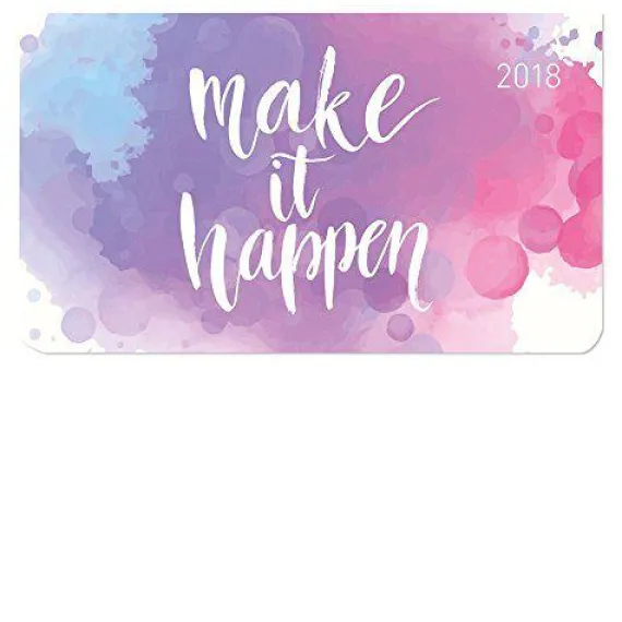Agenda settimanale Ladytimer Slim 2018 Make it happen
