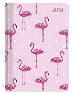 Agenda settimanale Ladytimer 2018 Fenicotteri