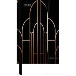 Agenda settimanale 2025 Magneto Diary Art Deco cm 10x15
