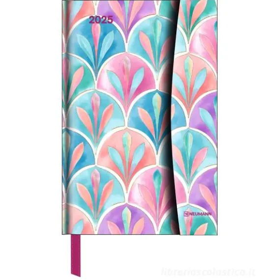 Agenda settimanale 2025 Magneto Diary Watercolours cm 10x15