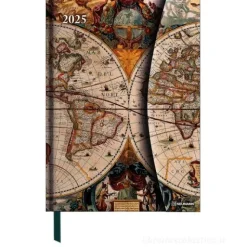Agenda settimanale 2025 Magneto Diary Antique Maps cm 16x22