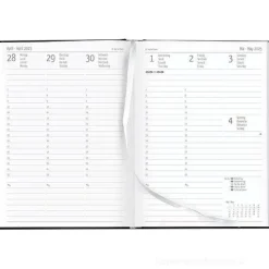 Agenda settimanale 17 mesi 2024/2025 Campustimer Black cm 10x15