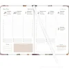 Agenda settimanale 12 mesi 2026 Lady Journal Butterfly cm 10,7x15,2