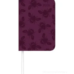 Agenda settimanale 12 mesi 2026 Lady Journal Mini Deluxe Purple cm 8x11,5