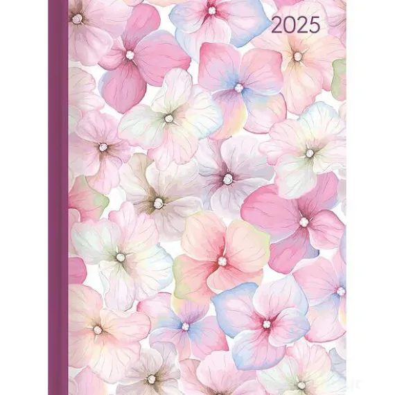 Agenda settimanale 12 mesi 2025 Ladytimer Blossoms