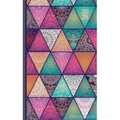 Agenda settimanale 12 mesi 2025 Ladytimer Slim Oriental