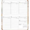 Agenda settimanale 12 mesi 2026 Ladytimer Pad Marble cm 15,6x9
