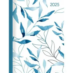 Agenda settimanale 12 mesi 2025 Ladytimer Leaves