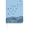Agenda settimanale 12 mesi 2026 Lady Journal Deluxe Sky cm 10,7x15,2