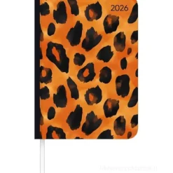 Agenda settimanale 12 mesi 2026 Lady Journal Animal Print cm 10,7x15,2