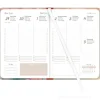 Agenda settimanale 12 mesi 2026 Lady Journal Flowers cm 10,7x15,2