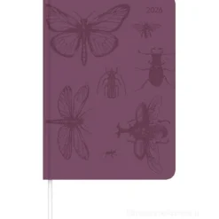 Agenda settimanale 12 mesi 2026 Lady Journal Grande Deluxe Purple cm 15x21