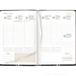 Agenda settimanale 12 mesi 2025 Lady Journal Midi Wildlife Art