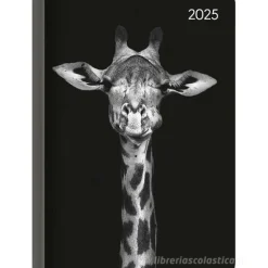 Agenda settimanale 12 mesi 2025 Lady Journal Midi Wildlife Art